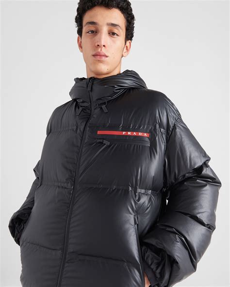 prada color changing jacket|prada light re nylon puffer.